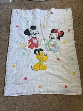 Vintage Disney Baby Blanket